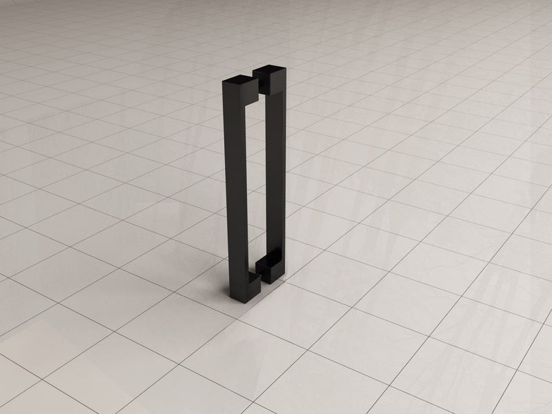 Poignée de porte type 5 22,5 cm mat noir