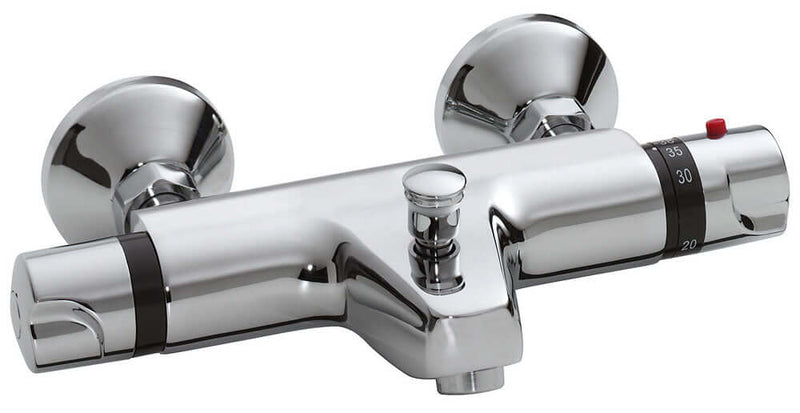 Robinet thermostatique universel pour baignoire chrome