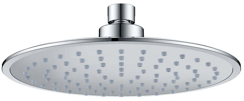 Douche de tête ronde 20 cm chrome/gris