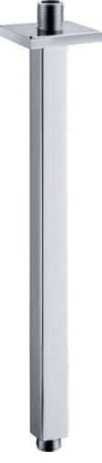 Rombo Duscharm mit Deckenbefestigung 30 cm Chrom