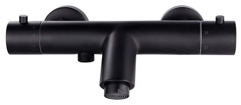 Robinet de baignoire Rio Therm. 15cm mat noir