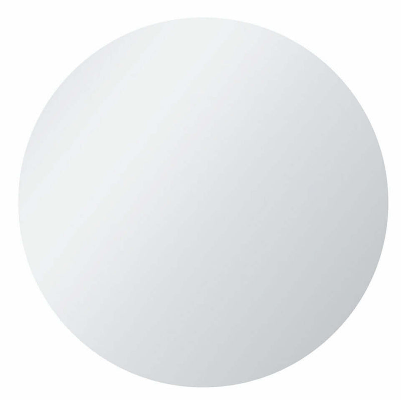 Wiesbaden miroir rond 50 cm aluminium sans cadre 5mm