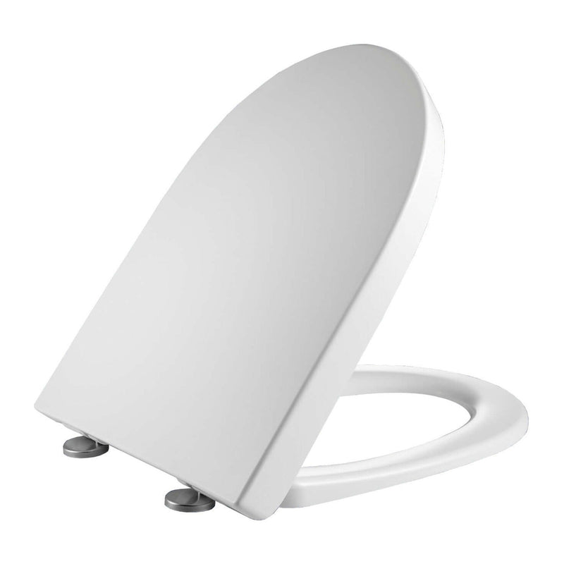 Abattant de toilette Metro softclose et libération rapide brillant blanc