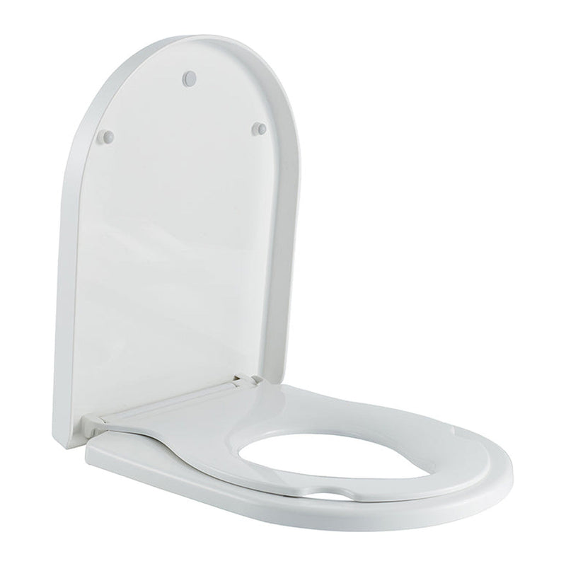 Xellanz Vesta Family toiletzitting met geïntegreerde kinderzitting, softclose en quick release glans wit