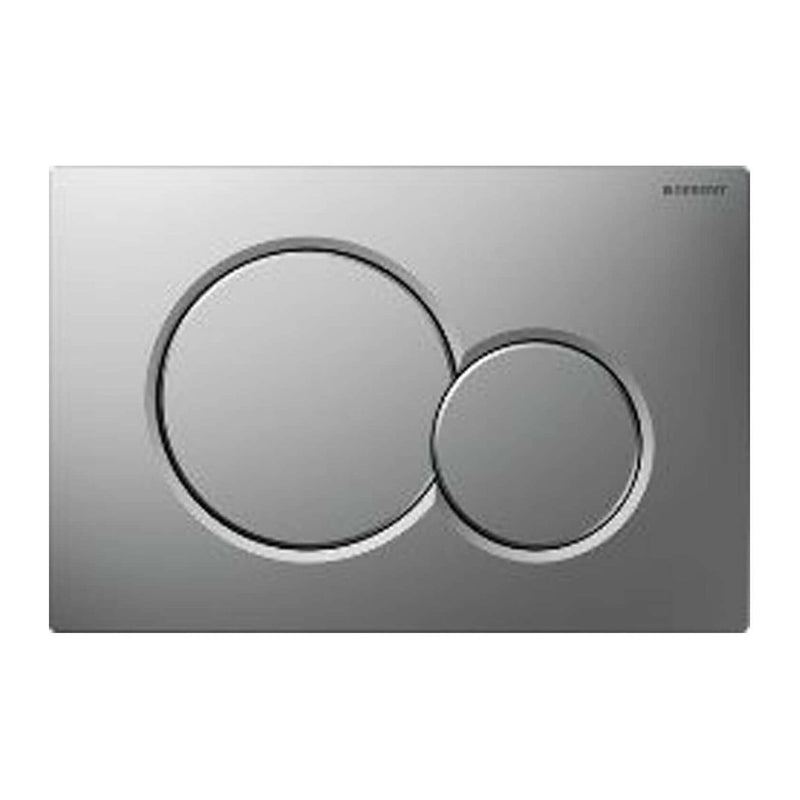 Geberit Sigma01 drukplaat mat chroom