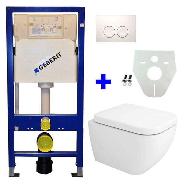 Geberit UP 100 Sky WC+Sitz+ Delta 25 weiß