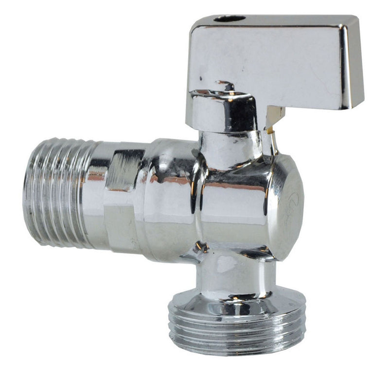 Riko hoekstopkraan 1090 1/2 x 3/4 chroom - productfoto