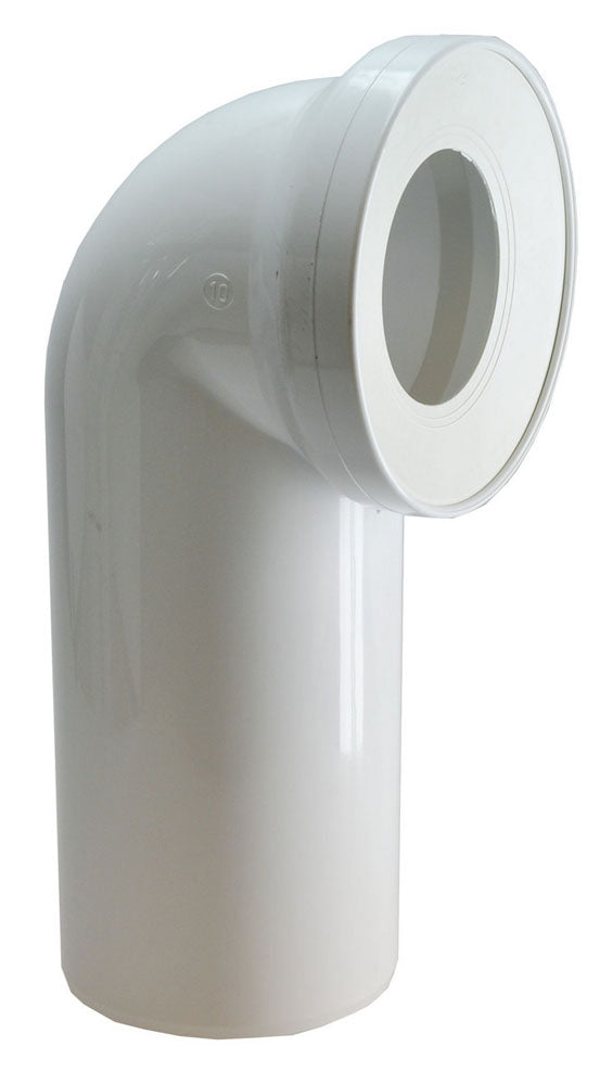 Riko Abu closetaansluitbocht 110 mm wit - productfoto