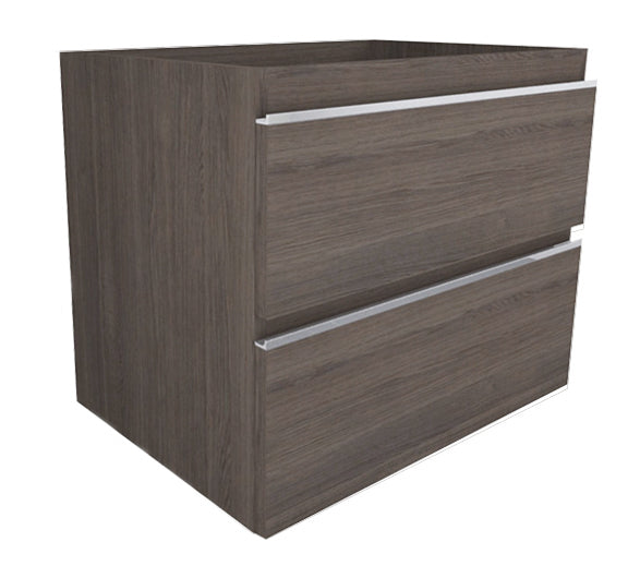 Xellanz Tigris onderkast met 2 laden 60 x 46 cm houtnerf grijs - productfoto