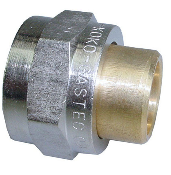 Riko 2-delige koppeling puntstuk 15 mm x M24 - productfoto