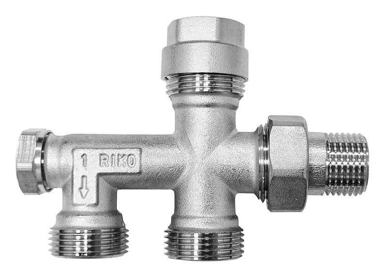 Riko 4-weg verdeler met euro-adaptor - productfoto