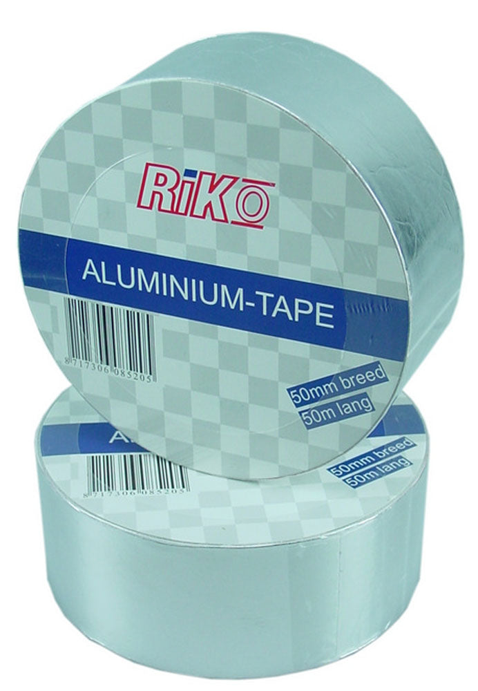 Riko aluminiumtape 50 mm x 50 m - productfoto