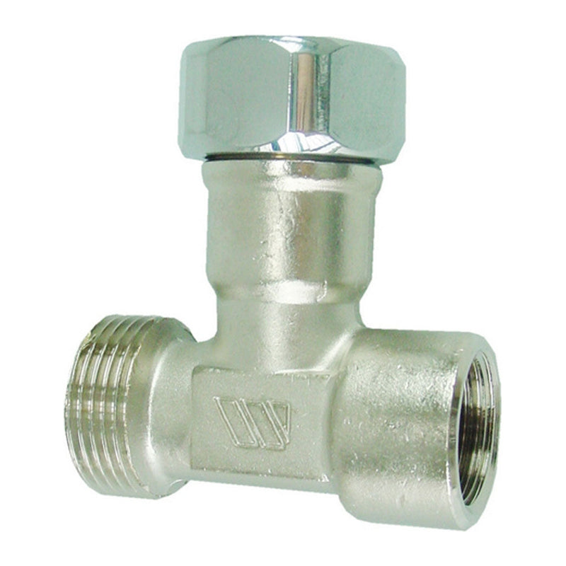 Riko Watts adapter voor waterslagdemper 1/2" bi x 3/4" bu - productfoto