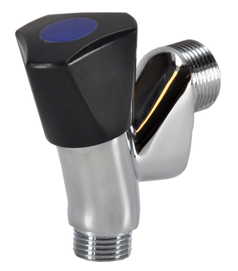 Riko beluchterkraan met knop Zwart - productfoto