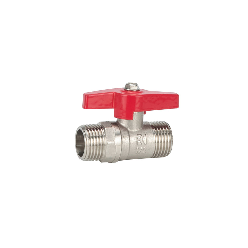 Riko kogelstopkraan met vlindergreep draad 1/2" - productfoto