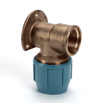 Riko tyleen muurplaat 16 mm x 1/2" binnendraad - productfoto