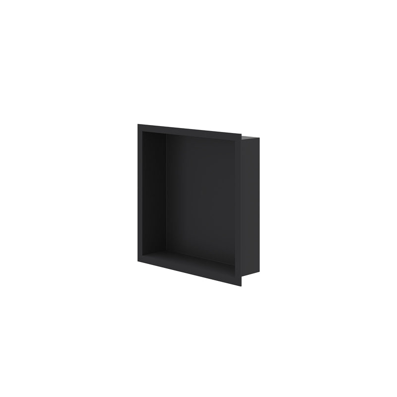 IVY Inbouwnis 30x7,5x30 – Mat zwart PED