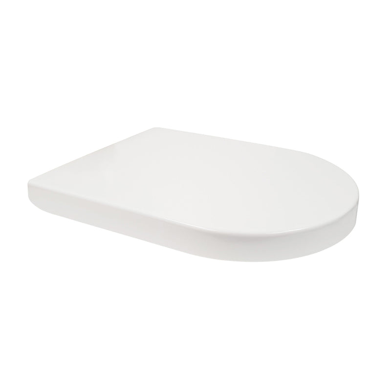 Abattant de toilette Arco softclose et libération rapide brillant blanc