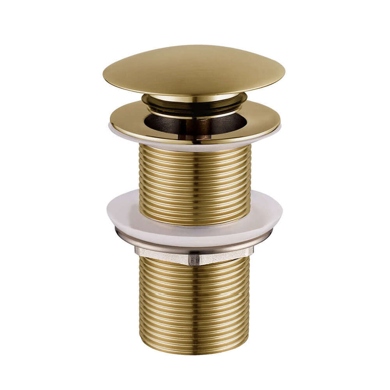Caral Verlängerte 5/4" Clickwaste Wiesbaden Gebürstetes Messing