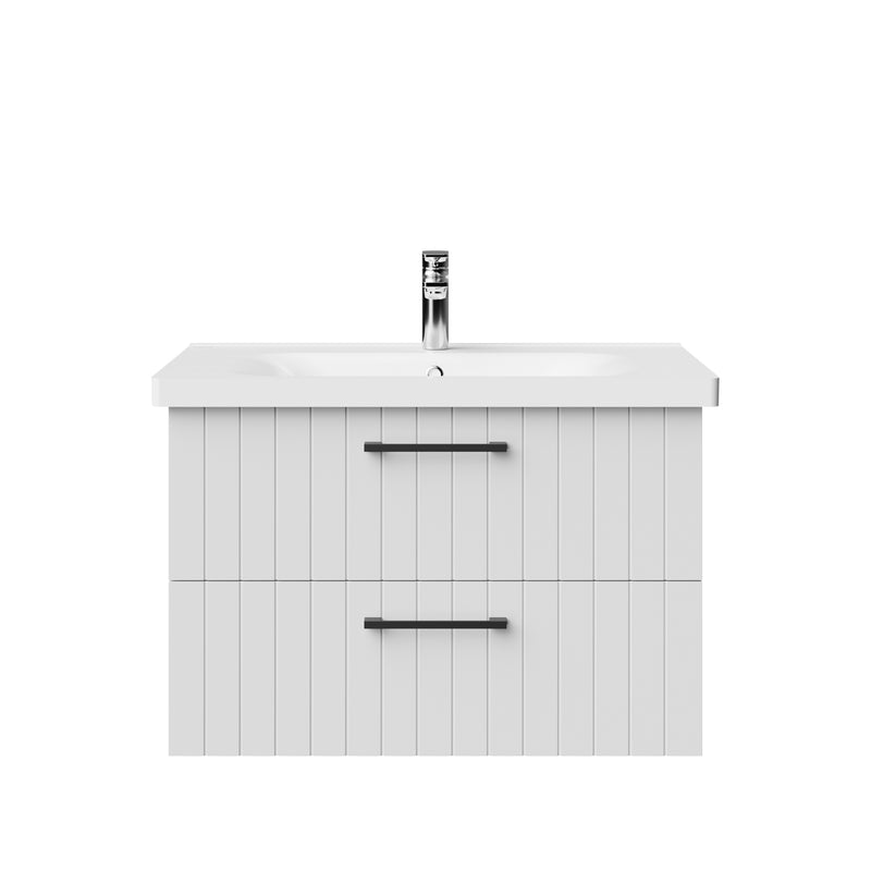 CREAVIT D10 WASTAFELKAST MET 2 LADEN 80 CM - WIT