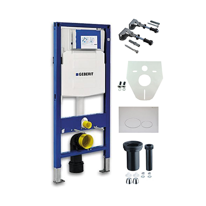 Geberit UP-320 inbouwreservoir met drukplaat-wit