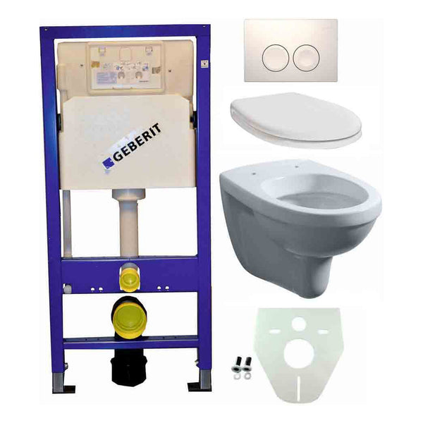 Geberit UP 100 +Trevi WC+Sitz.+ Delta 25 weiß
