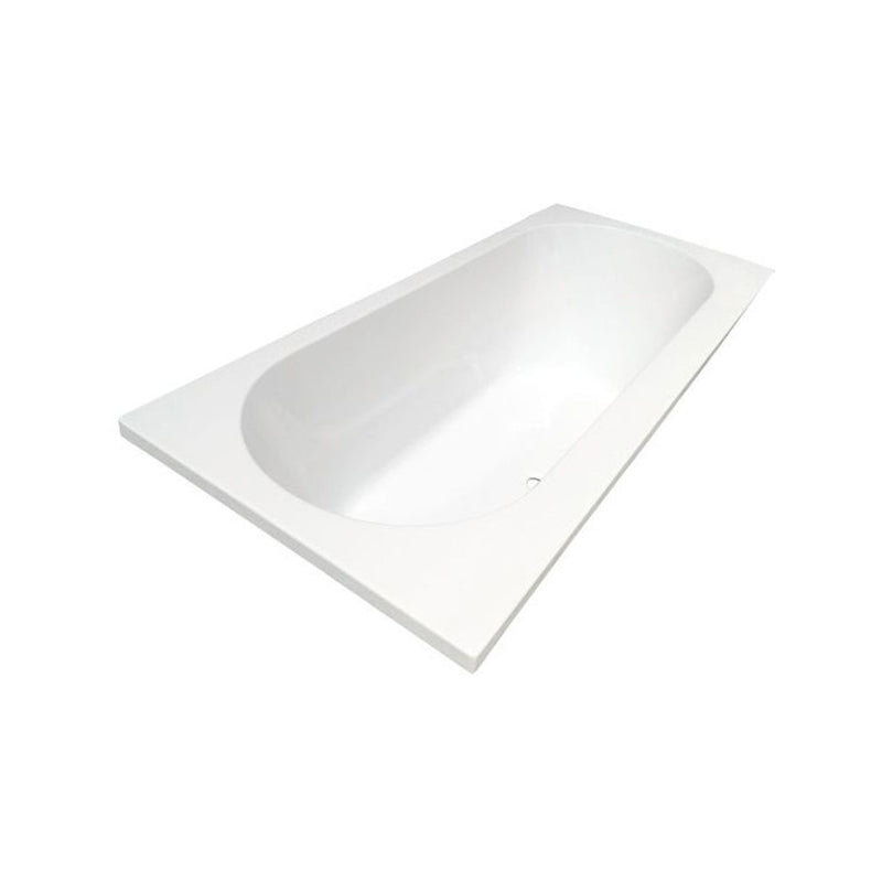 Portus RD Einbau-Duo-Wanne 190x90x49 cm Acryl Glanz Weiß