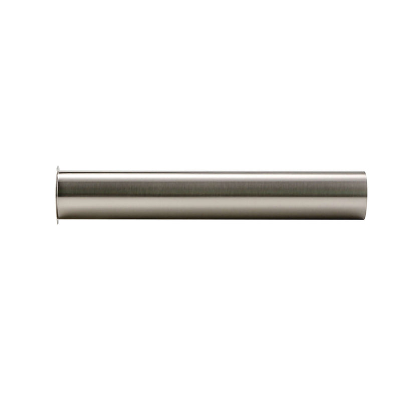 UniMatch tube de rallonge siphon 20 cm avec col en acier brossé