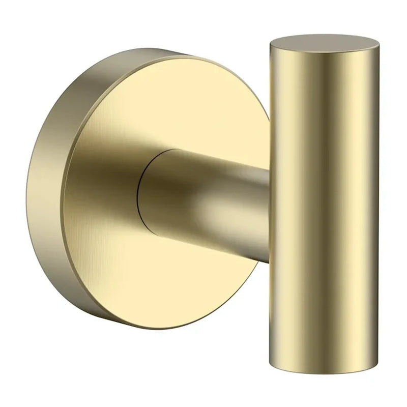 DutchLine Smooth Handdoekhaak – Geborsteld messing goud