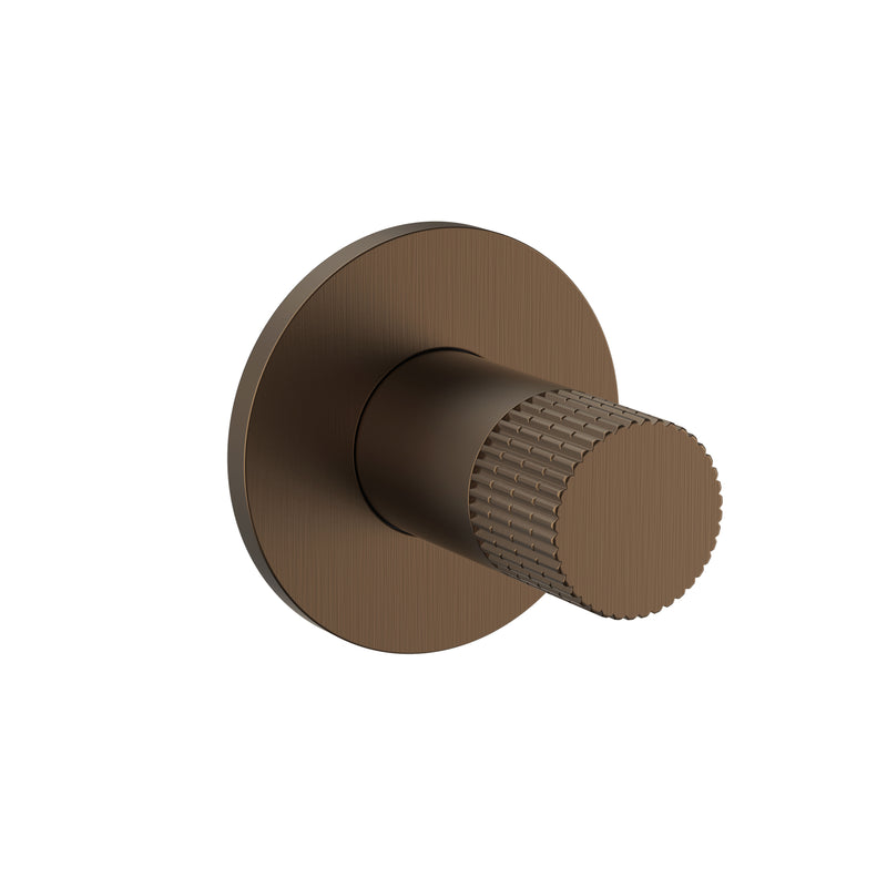Aloni Stria inbouw bidetkraan bruin brons productfoto