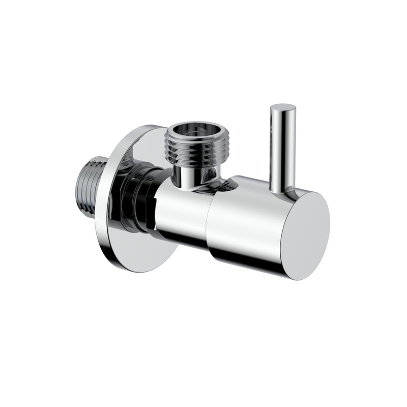 Aloni Uniforma hoekstopkraan chroom productfoto
