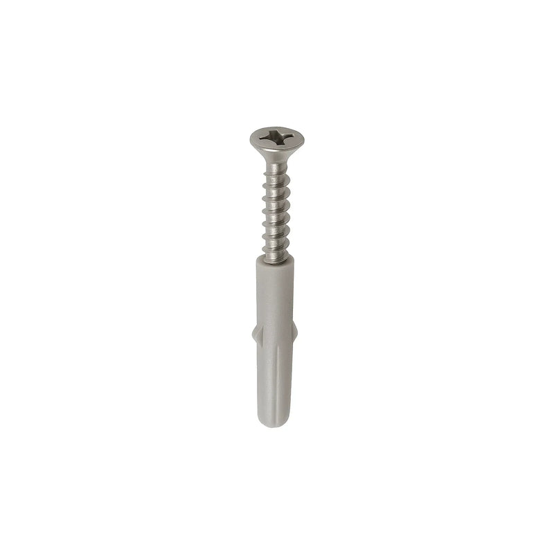 DutchLine Schroeven Met Plug voor Vlonderclips - RVS - 25 stuks