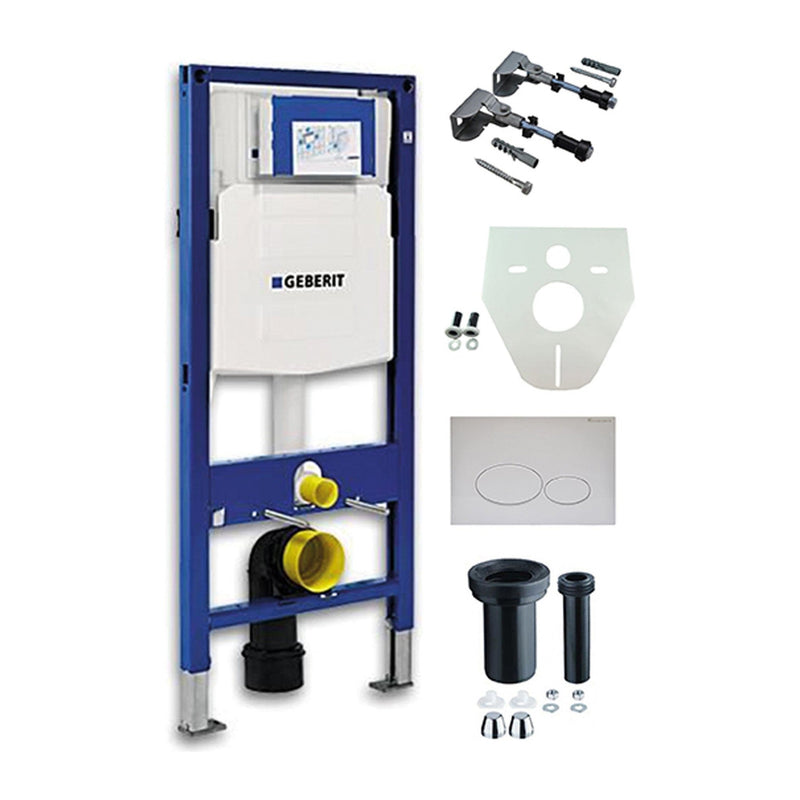 Geberit UP320 inbouwreservoir met drukplaat wit