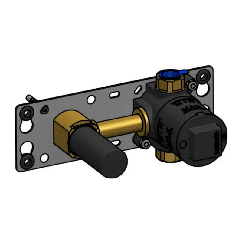 Hotbath Cobber HBCB105 inbouwdeel voor 2-gats inbouw wastafelkraan productfoto