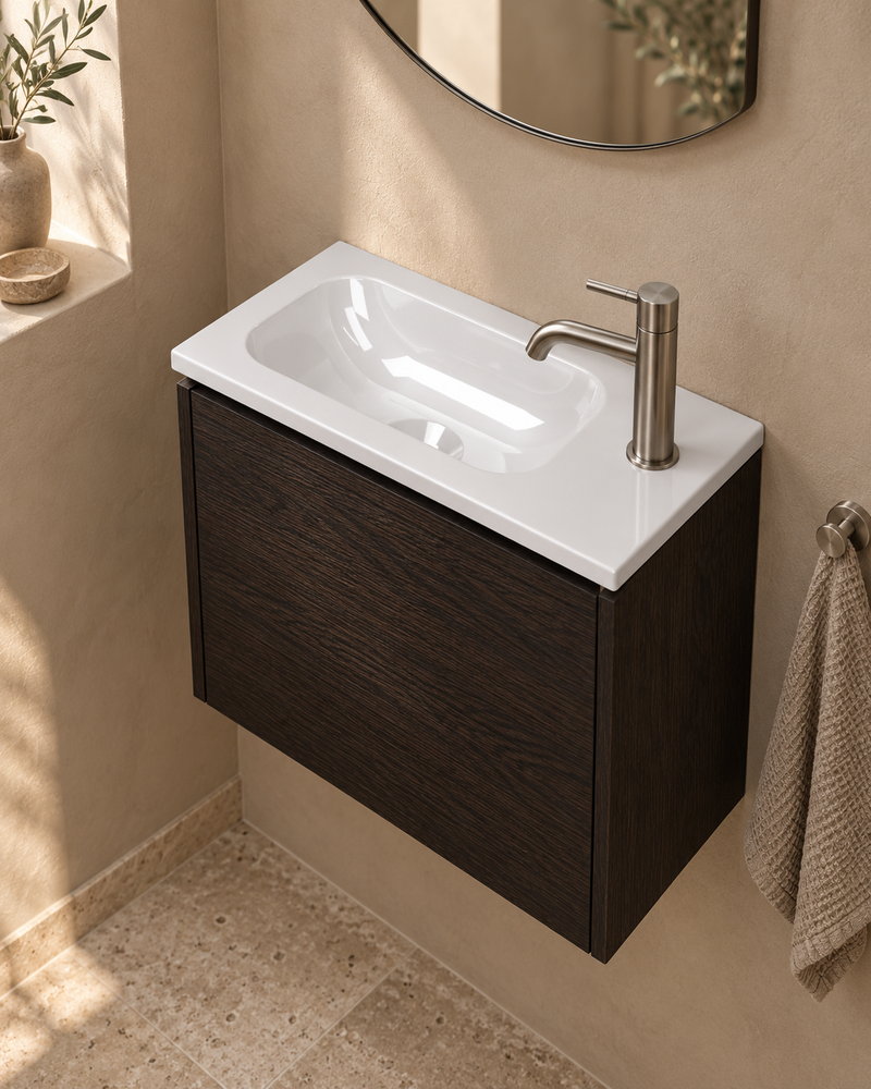 INK Enter 3404360 glans witte fontein in warme toiletruimte