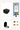 DutchLine Geberit UP320 Toiletset Compleet – DutchLine Luccio Rimless Mat Zwart – Incl. DutchLine Drukplaat