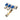 "Verdeler met Bolkraan MV-1"" 3X16 Blauw"