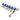 Verdeler met Bolkraan MV-1" 6X16 Blauw