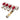 "Verdeler met Bolkraan MV-1"" 4X16 ROOD"