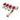 "Verdeler met Bolkraan MV-1"" 4X16 ROOD"