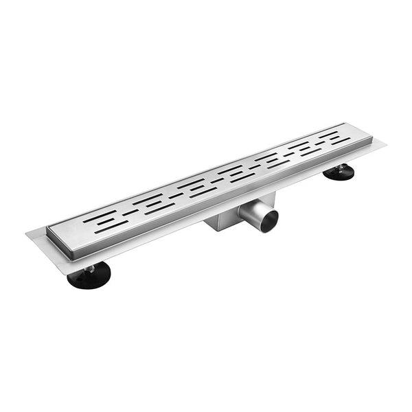 Aloni Douchegoot - met rooster - Compleet - 70 cm - geborsteld RVS