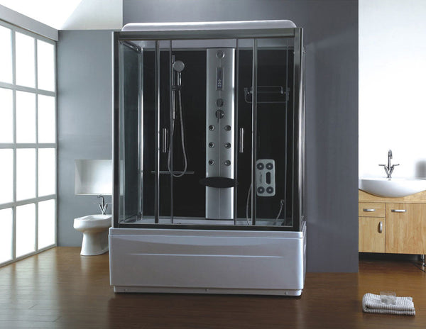 Paris Bad/Dusche 170x90 h 220 cm Sicherheitsglas 5 mm