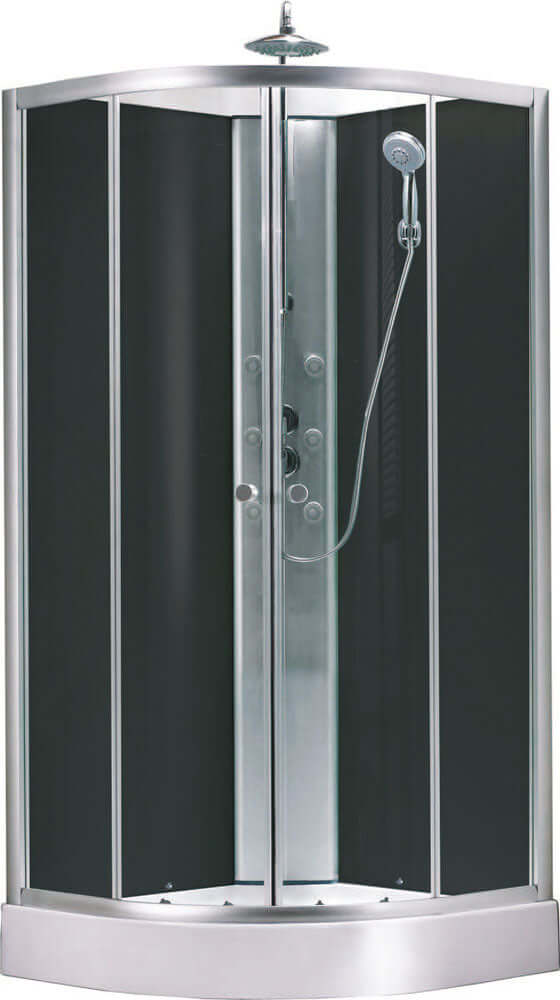 Jupiter Douchecabine Complète Wiesbaden 90x90x225 cm 5 mm Aluminium