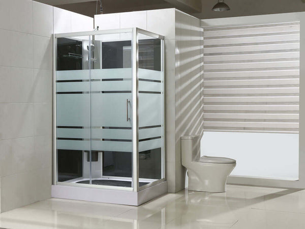 Thermo Complete cabine de douche Wiesbaden 120x90x218 cm 5 mm (Gauche)