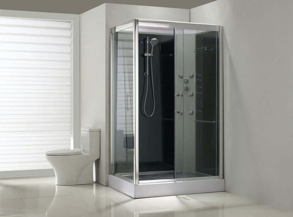 Cabine de douche complète Sunshine Wiesbaden 120X90X218 Cm avec 5Mm (Droite)