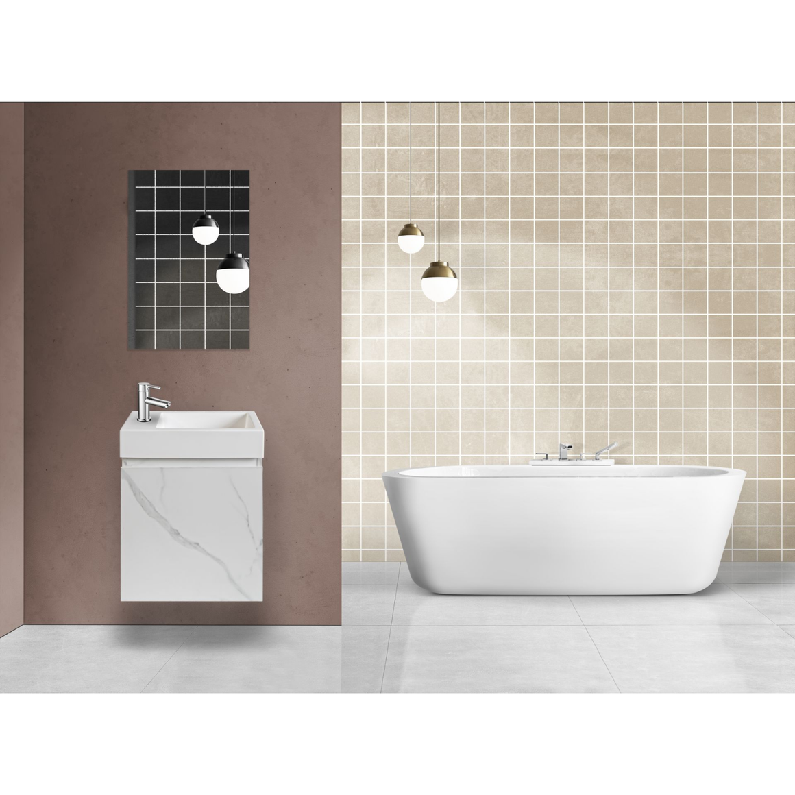 Aloni Mkado toiletmeubelonderkast – deur rechts