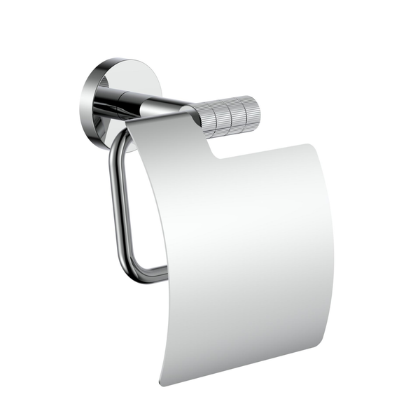 Aloni Stria toiletrolhouder met klep