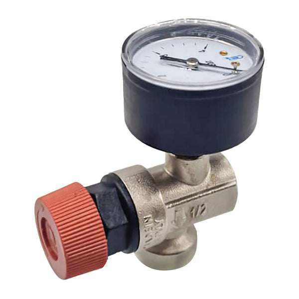 Hydrogas Veiligheidsventiel + MANO 1/2VRVR 3B