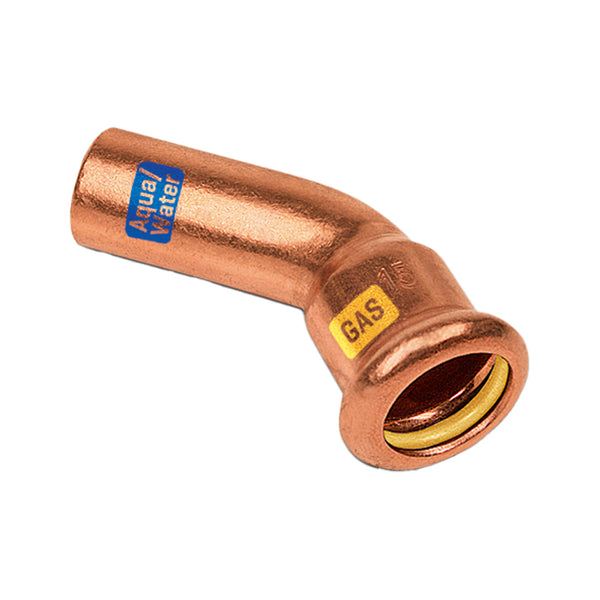 Hydrogas Bocht 45° MVR 15