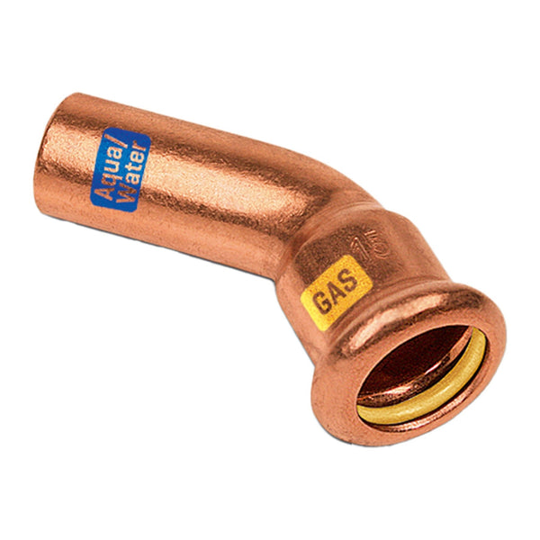 Hydrogas Bocht 45° MVR 28